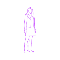Pop Culture Doctor Who Amy Pond Outline Svg File, Free Vectors File